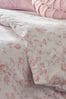 Blush Pink 200 Thread Count Aria Duvet Cover and Pillowcase Set