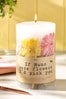 Multi Mothers Day Floral Encapsulated Candle