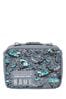 Smiggle Grey Wild Side Square Attach Id Lunch Box