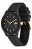 Lacoste.12.12 Black Silicone Watch