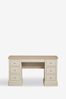 Stone Hampton Painted Oak Collection Luxe Storage Console Dressing Table