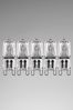 5 Pack 28W G9 Halogen Dimmable Bulbs