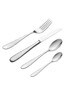 Viners 16 Piece Silver Glamour Cutlery Set
