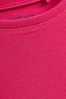 Magenta Pink 1 Pack Long Sleeve Ribbed Top (3-16yrs)
