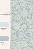 Pale Seaspray Blue Trailing Laurissa 10M Wallpaper Wallpaper