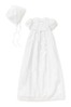 Kissy Kissy White Victoria Christening Gown And Hat Set