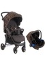 My Babiie MB30 Rose Gold Black Pushchair and Car Seat