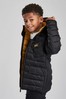 Barbour® International Boys Ouston Hooded Quilted Jacket