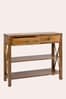 Balmoral Honey 2 Drawer Console Table 