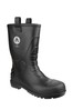 Amblers Safety Black FS90 Waterproof PVC Pull-On Safety Rigger Boots