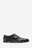 Cole Haan Black Zerogrand Wingtip Oxford Shoes