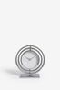 Silver Silver Harper Mantel Clock