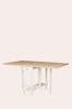 White Dorset Drop Leaf Dining Table