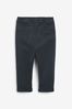 Navy Blue Loose Fit Pull-On Chino Trousers (3mths-7yrs)