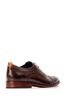 Base London® Brown Cast Washed Lace-Up Brogue Shoes