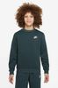 Nike Green Club Fleece Sweatshirt