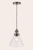 Laura Ashley Silver Isaac Pendant Ceiling Light