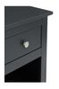 Julian Bowen Anthracite Grey Radley Bedside Table