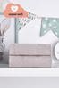 Silentnight 2 Pack Grey Safe Nights Cot Bed Fitted Sheets