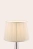 Cream Hemsley Pleated Silk Empire Easyfit Lamp Shade