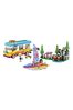 LEGO 41681 Friends Forest Camper Van & Sailboat Toy Set