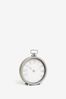 Charcoal Grey Stone Pretty Vintage Grey Mantel Clock