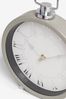 Charcoal Grey Stone Pretty Vintage Grey Mantel Clock
