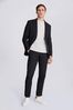 Moss Charcoal Stretch Suit: Jacket