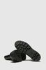 Schuh Black Arlo Croc Leather Ankle Boots