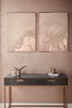 Art For The Home Set of 2 Gold Rose Gold Serenity Wall Art