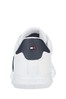 Tommy Hilfiger White Essential Leather Sneakers