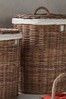 Pacific Set of 2 Grey Round Lined Laundry Storage Baskets