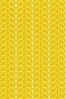 Orla Kiely Yellow Linear Stem Wallpaper Wallpaper