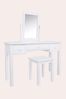 Ashwell Cotton White Dressing Table Mirror 