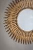 Gallery Direct Gold Quill Feather Mirror