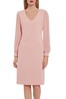 Gina Bacconi Pink Lenuta Crepe Dress
