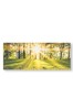 Art For The Home Green Tranquil Forest Fields Wall Art