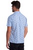 Barbour® Blue Summer Print Short Sleeve Shirt