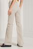 Superdry Sand Mid Rise Slim Cord Flare Jeans