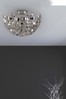 Village At Home Chrome Loopal Ceiling Fitting