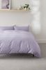 Lilac Purple Easy Care Polycotton Bed Set