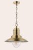 Brass Corbridge Fisherman Ceiling Light