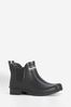 Barbour® Black Wilton Short Wellington Boots