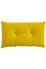 Riva Paoletti Yellow Pineapple Velvet Cushion