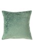 Riva Paoletti Mint Green Delphi Jacquard Polyester Filled Cushion