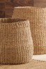 Pacific Set of 2 Natural Natural Woven Seagrass Storage Baskets