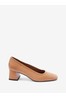 Camel Forever Comfort® Square Toe Block Court Shoes