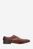 Cole Haan Brown Jefferson Grand Wingtip Oxford Shoes