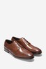 Cole Haan Brown Jefferson Grand Wingtip Oxford Shoes