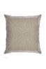 Silver Square Beaded Cushion